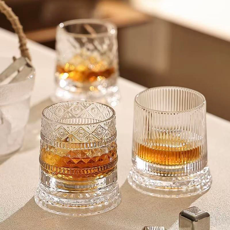 DALIN Whiskey Tasting Glasses - Enhance Your Whiskey Experience Drinkware with Elegant Design and Crystal Clarity