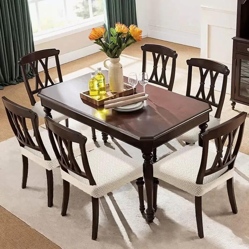 Waterproof Stretch Chair Covers Set of 2/4/6/8 Woven Texture Soft Comfortable Jacquard for Dining Tables Living Rooms Hotel Home Decor