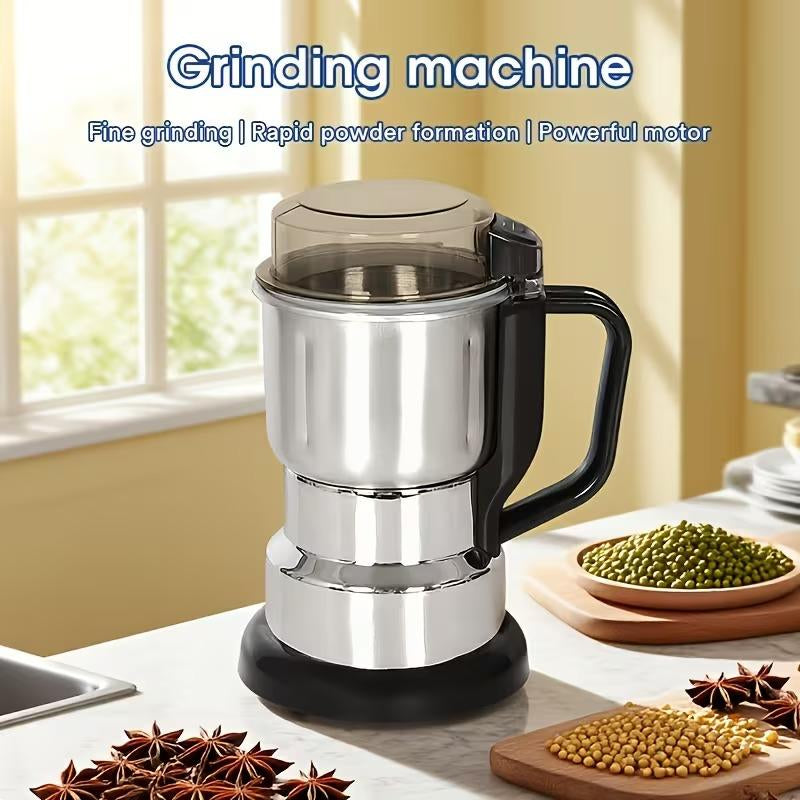 Multi-Functional Electric Grinder, High-Power Coffee Grinder, Multi-Functional Food-Grade Fast Electric Coffee and Grain Grinder, Gift-Grade Espresso Machine, Suitable for Fresh Brewing, Perfect for Coffee and Whole Grain Lovers.