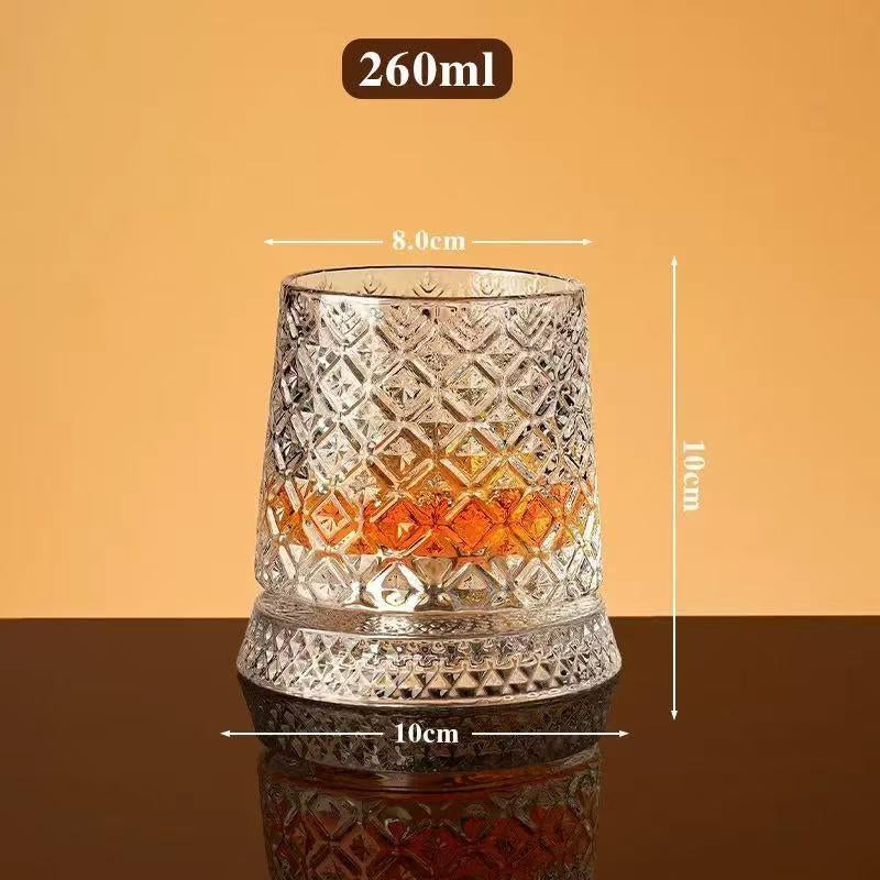 DALIN Whiskey Tasting Glasses - Enhance Your Whiskey Experience Drinkware with Elegant Design and Crystal Clarity